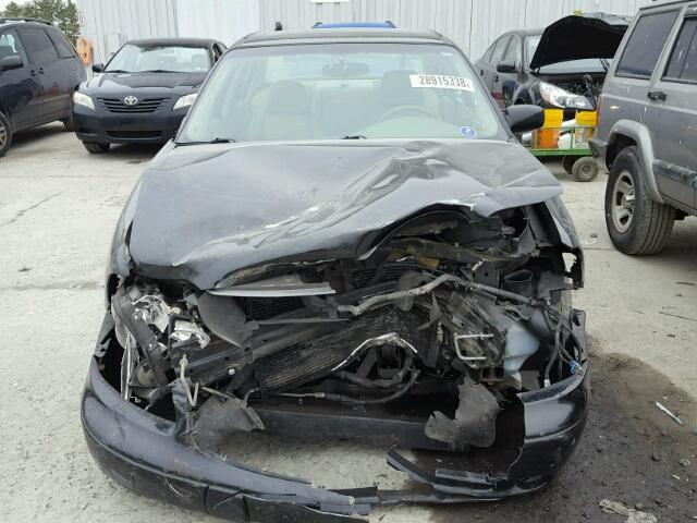 1G1NE52J03M509733 - 2003 CHEVROLET MALIBU LS შავი ფოტო 9