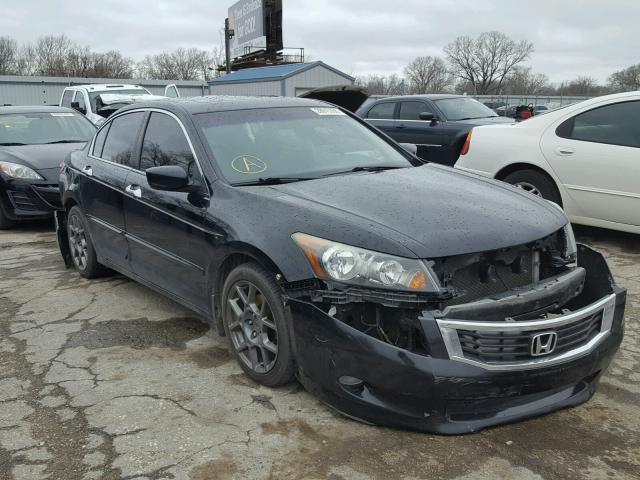 1HGCP36819A011024 - 2009 HONDA ACCORD EXL BLACK photo 1