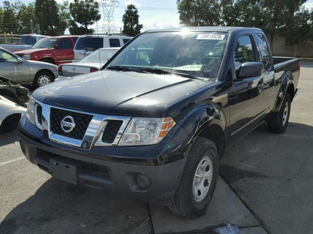 1N6BD0CT1FN736232 - 2015 NISSAN FRONTIER S BLACK photo 2