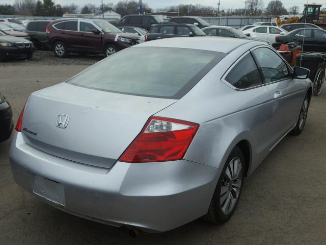 1HGCS12369A014403 - 2009 HONDA ACCORD LX SILVER photo 4