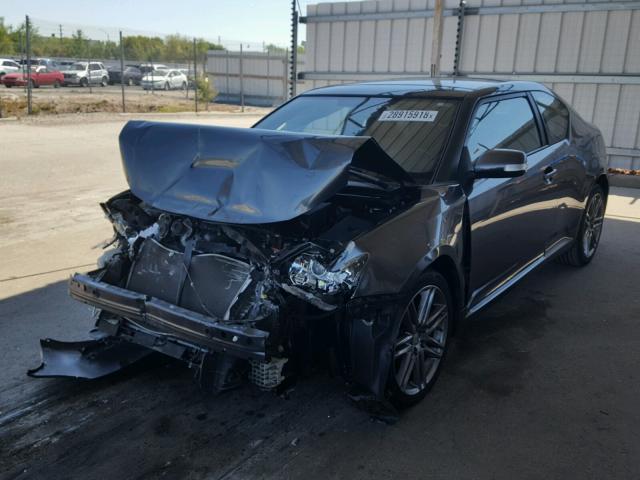 JTKJF5C79B3004096 - 2011 TOYOTA SCION TC 灰色 照片 2
