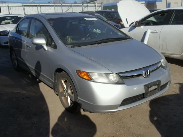 1HGFA16948L057770 - 2008 HONDA CIVIC EXL SILVER photo 1