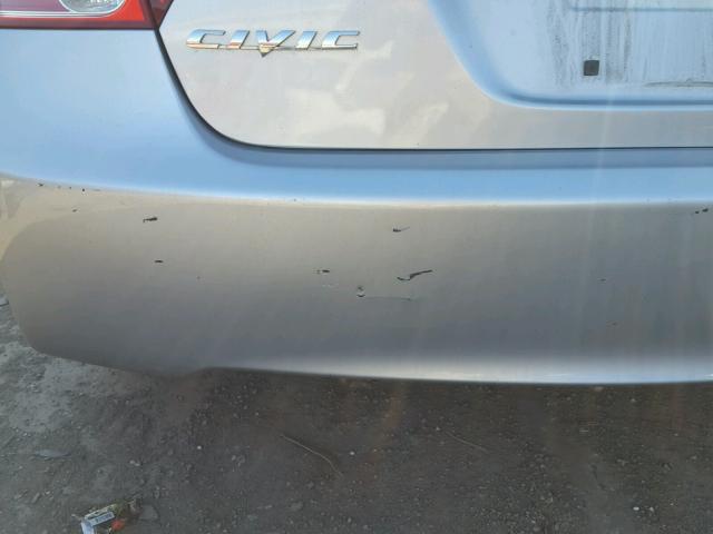 1HGFA16948L057770 - 2008 HONDA CIVIC EXL SILVER photo 9