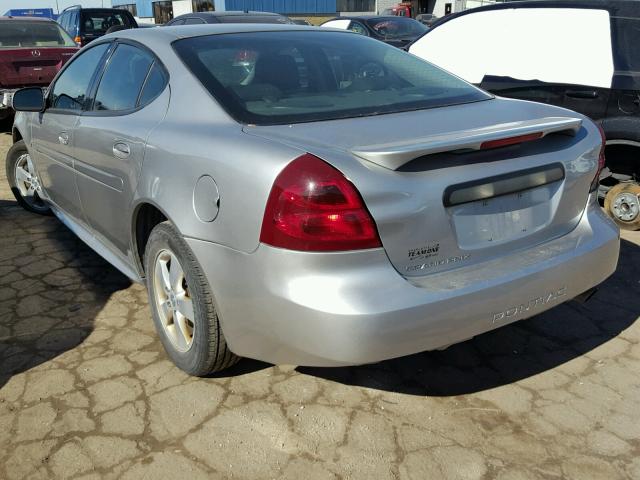 2G2WP552881146633 - 2008 PONTIAC GRAND PRIX SILVER photo 3