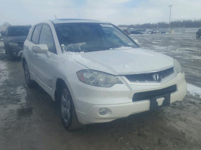 5J8TB18268A012812 - 2008 ACURA RDX WHITE photo 1