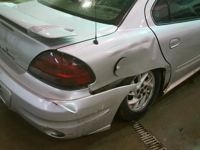 1G2NF52E73M581220 - 2003 PONTIAC GRAND AM S Gümüş foto 10