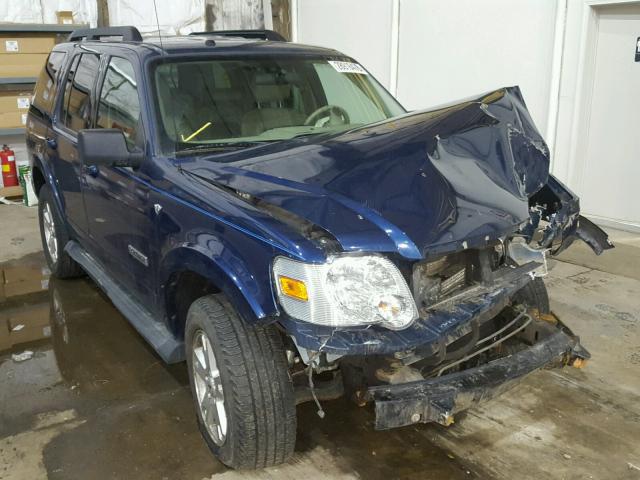 1FMEU73827UB37024 - 2007 FORD EXPLORER X BLUE photo 1