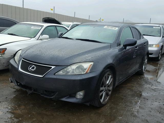 JTHBK262785053797 - 2008 LEXUS IS 250 GRAY photo 2