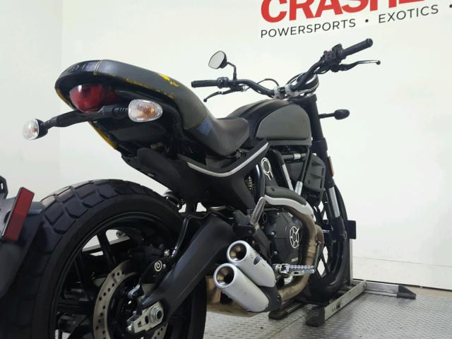 ML015ANM4HT011293 - 2017 DUCATI SCRAMBLER BLACK photo 14