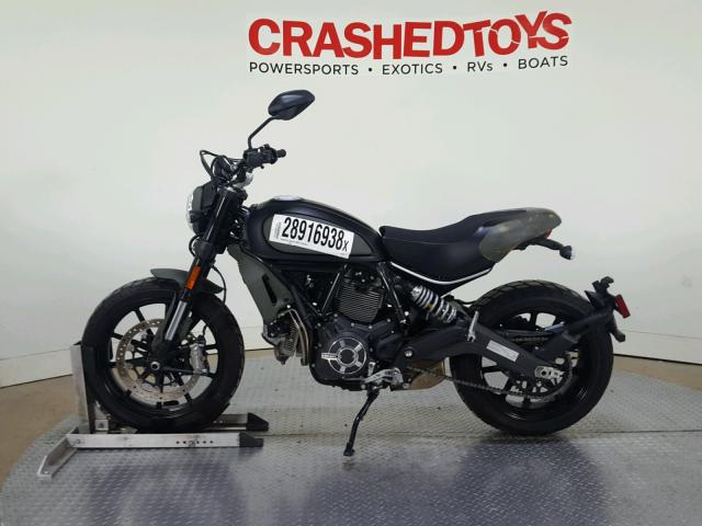 ML015ANM4HT011293 - 2017 DUCATI SCRAMBLER BLACK photo 5