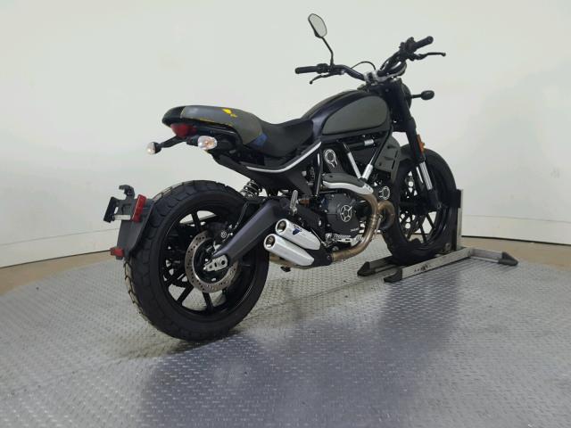 ML015ANM4HT011293 - 2017 DUCATI SCRAMBLER BLACK photo 8