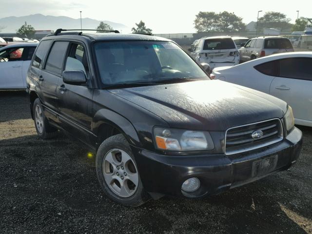 JF1SG65614H766501 - 2004 SUBARU FORESTER 2 BLACK photo 1