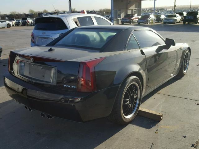 1G6YV34A455600400 - 2005 CADILLAC XLR BLACK photo 4