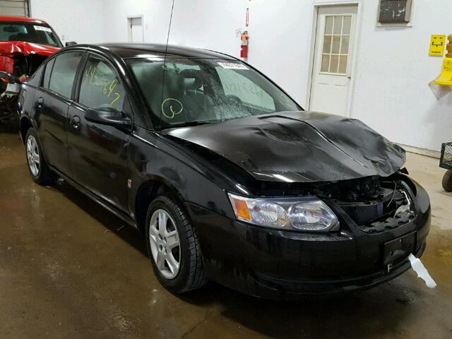 1G8AJ55F87Z201852 - 2007 SATURN ION LEVEL BLACK photo 1