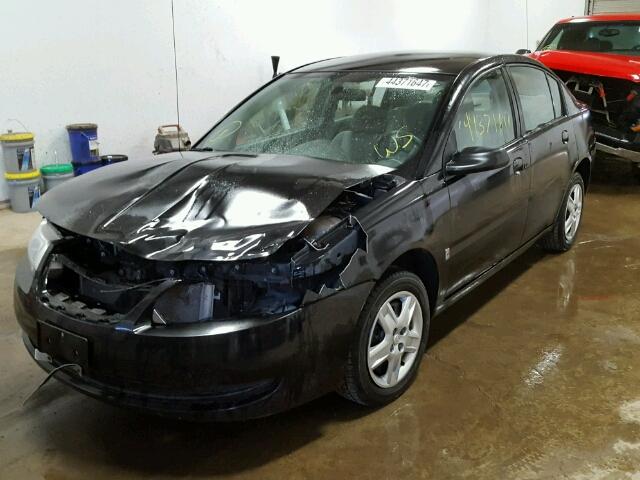 1G8AJ55F87Z201852 - 2007 SATURN ION LEVEL BLACK photo 2