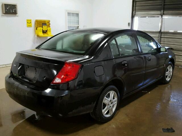 1G8AJ55F87Z201852 - 2007 SATURN ION LEVEL BLACK photo 4