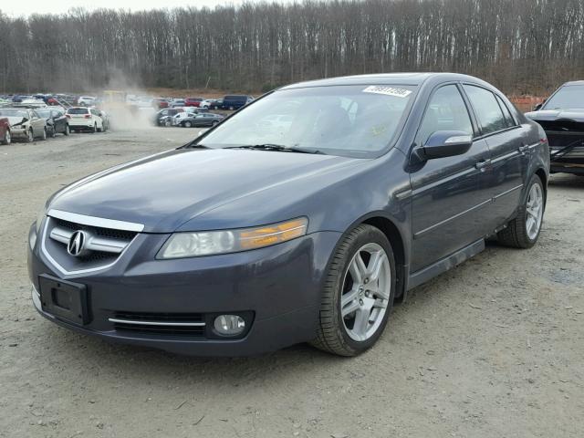 19UUA66257A020339 - 2007 ACURA TL GRAY photo 2