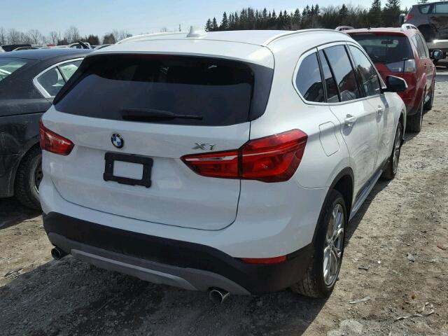 WBXHT3C3XH5F80931 - 2017 BMW X1 XDRIVE2 WHITE photo 4