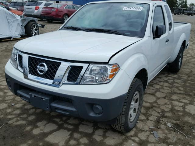 1N6BD0CT2HN752698 - 2017 NISSAN FRONTIER S WHITE photo 2