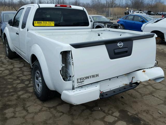 1N6BD0CT2HN752698 - 2017 NISSAN FRONTIER S WHITE photo 3