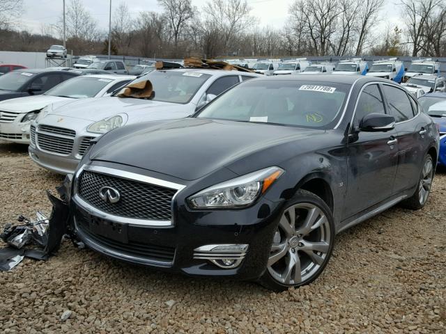 JN1BY1PR8GM720745 - 2016 INFINITI Q70L 3.7 BLACK photo 2