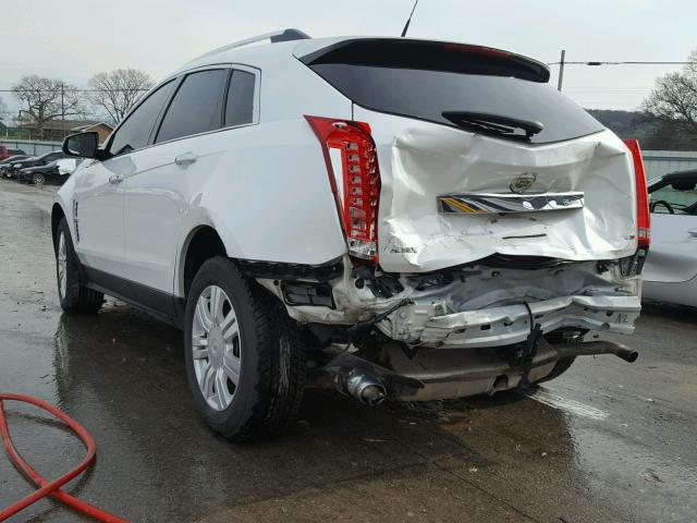 3GYFNAE38CS518871 - 2012 CADILLAC SRX LUXURY WHITE photo 3