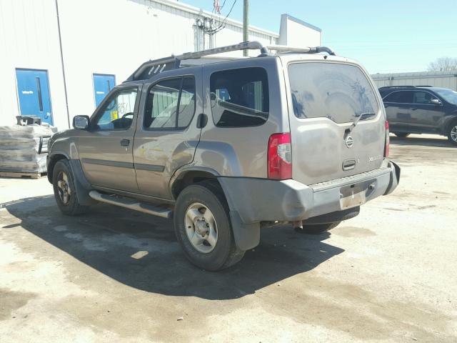 5N1ED28T33C699921 - 2003 NISSAN XTERRA XE TAN photo 3