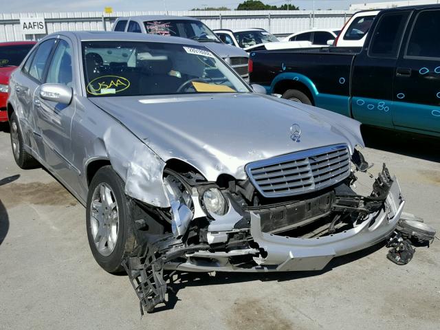 WDBUF65J93A259989 - 2003 MERCEDES-BENZ E 320 SILVER photo 1