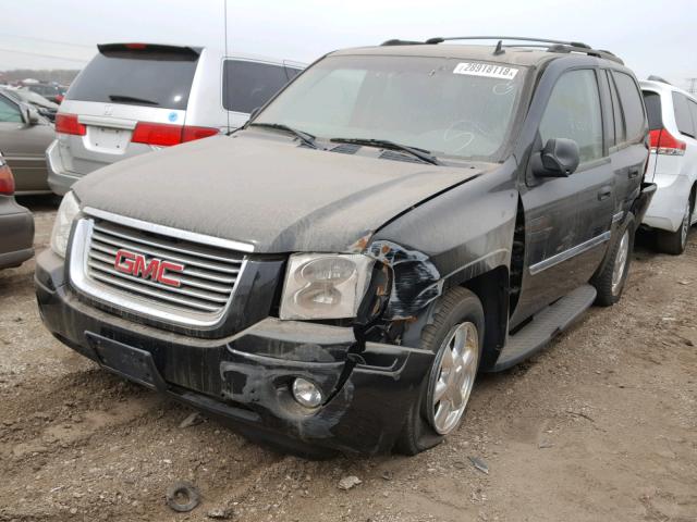 1GKDT13S272172514 - 2007 GMC ENVOY BLACK photo 2