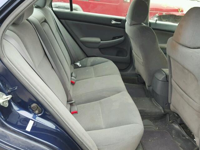 1HGCM56397A033844 - 2007 HONDA ACCORD SE BLUE photo 6