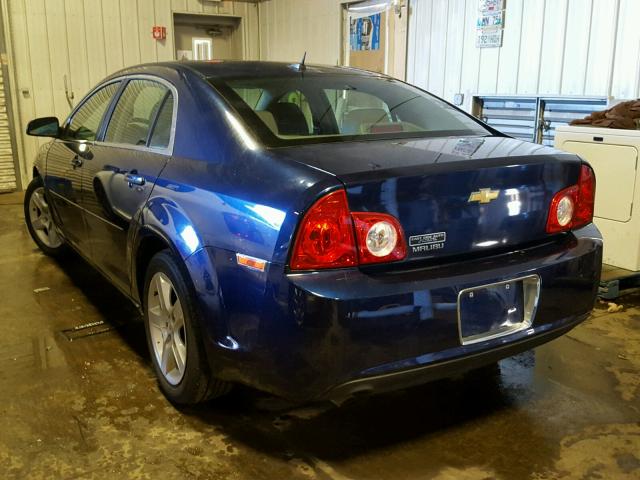 1G1ZB5EB1A4138853 - 2010 CHEVROLET MALIBU LS ლურჯი ფოტო 3