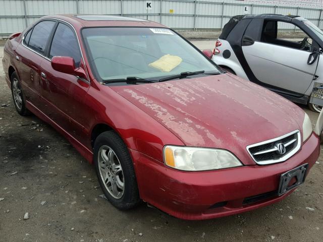 19UUA5676YA021524 - 2000 ACURA 3.2TL RED photo 1