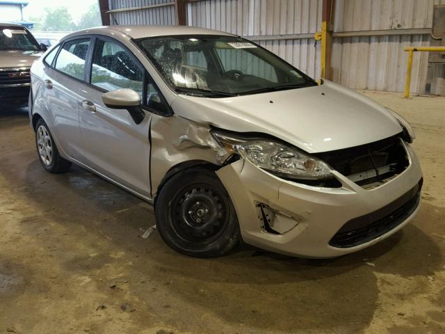 3FADP4AJ5DM143840 - 2013 FORD FIESTA S SILVER photo 1