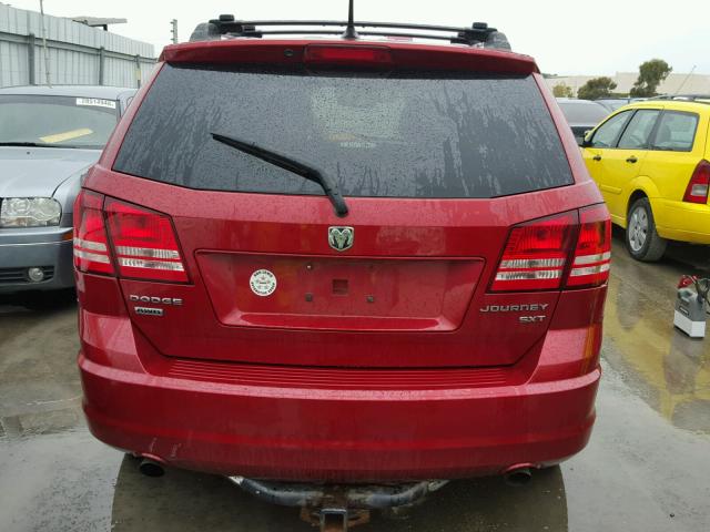 3D4PH5FV2AT194271 - 2010 DODGE JOURNEY SX RED photo 9