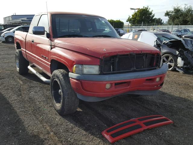 3B7HC13Z0VG760796 - 1997 DODGE RAM 1500 RED photo 1