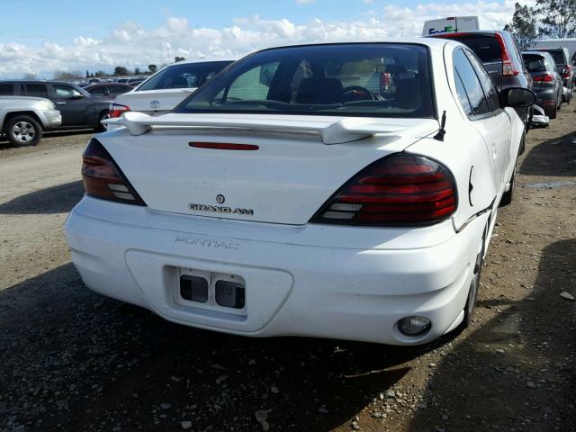 1G2NF52E43M517149 - 2003 PONTIAC GRAND AM S WHITE photo 4