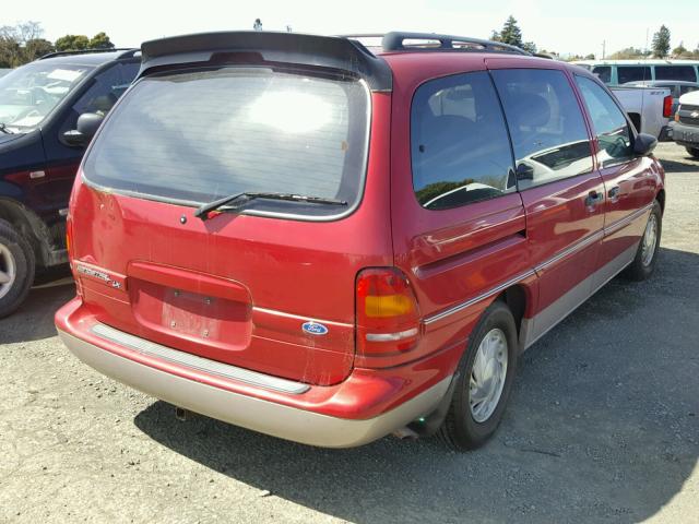 2FMDA5144SBC42283 - 1995 FORD WINDSTAR W RED photo 4