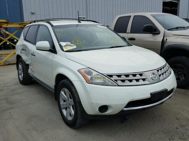 JN8AZ08W16W546657 - 2006 NISSAN MURANO SL WHITE photo 1