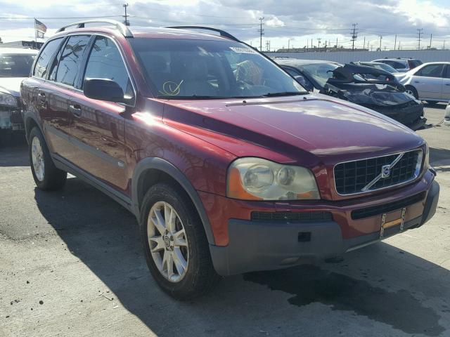 YV1CZ911951161733 - 2005 VOLVO XC90 T6 BURGUNDY photo 1