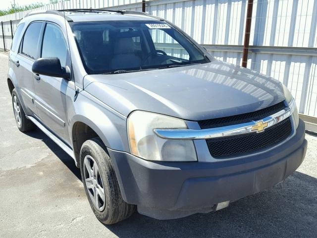 2CNDL13FX56204507 - 2005 CHEVROLET EQUINOX LS GRAY photo 1