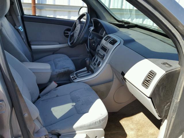 2CNDL13FX56204507 - 2005 CHEVROLET EQUINOX LS GRAY photo 5