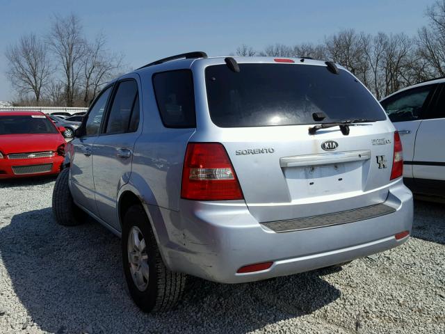 KNDJD735985800514 - 2008 KIA SORENTO EX SILVER photo 3