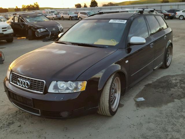 WAUVC68E53A200612 - 2003 AUDI A4 1.8T AV BLACK photo 2