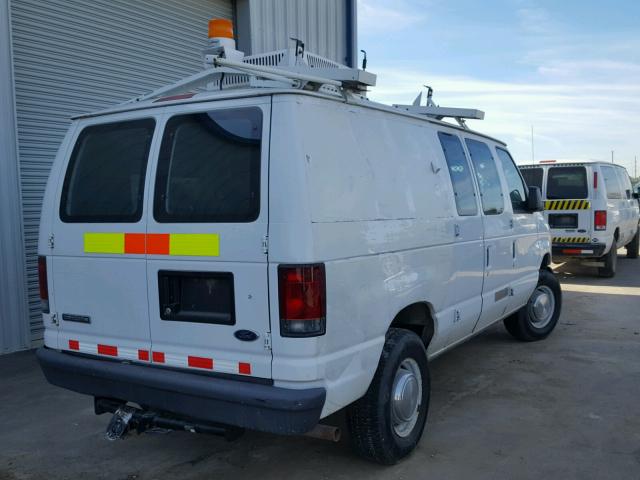 1FTNE24W26HA79019 - 2006 FORD ECONOLINE WHITE photo 4