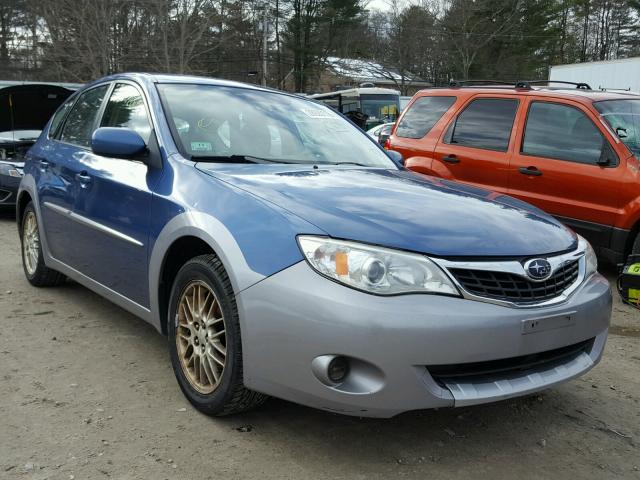 JF1GH63638G824089 - 2008 SUBARU IMPREZA OU BLUE photo 1