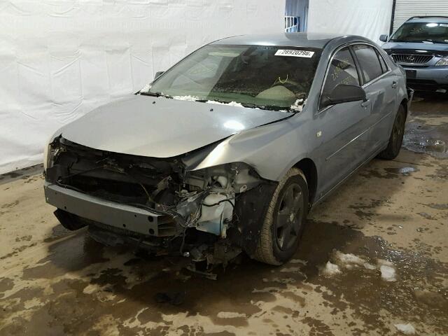 1G1ZG57B18F212012 - 2008 CHEVROLET MALIBU LS ლურჯი ფოტო 2