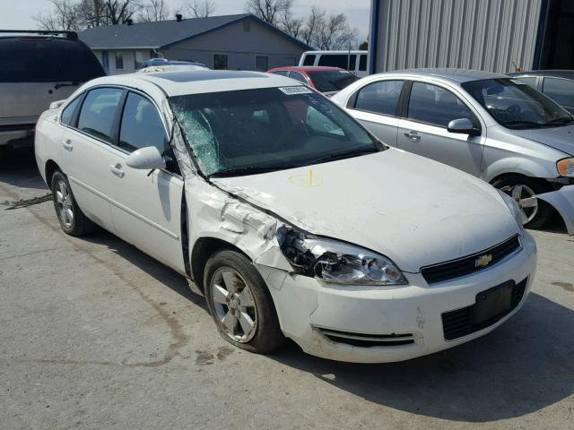 2G1WT58N279306771 - 2007 CHEVROLET IMPALA LT WHITE photo 1