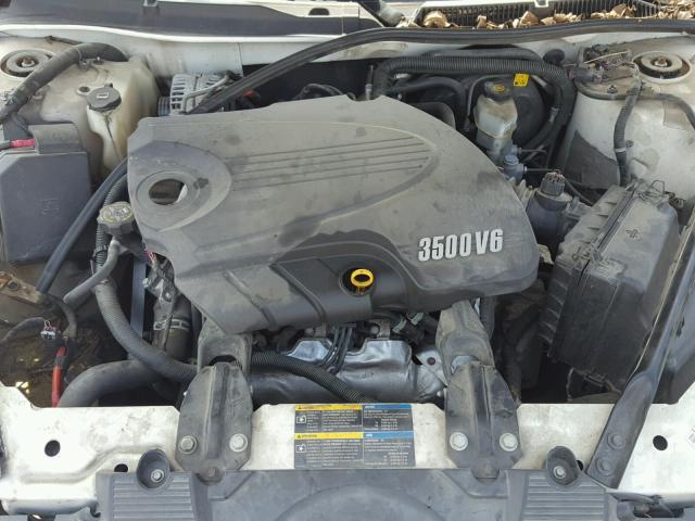 2G1WT58N279306771 - 2007 CHEVROLET IMPALA LT WHITE photo 7