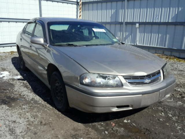 2G1WF52E229380099 - 2002 CHEVROLET IMPALA GOLD photo 1