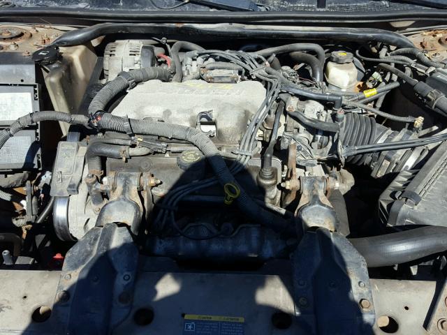 2G1WF52E229380099 - 2002 CHEVROLET IMPALA GOLD photo 7